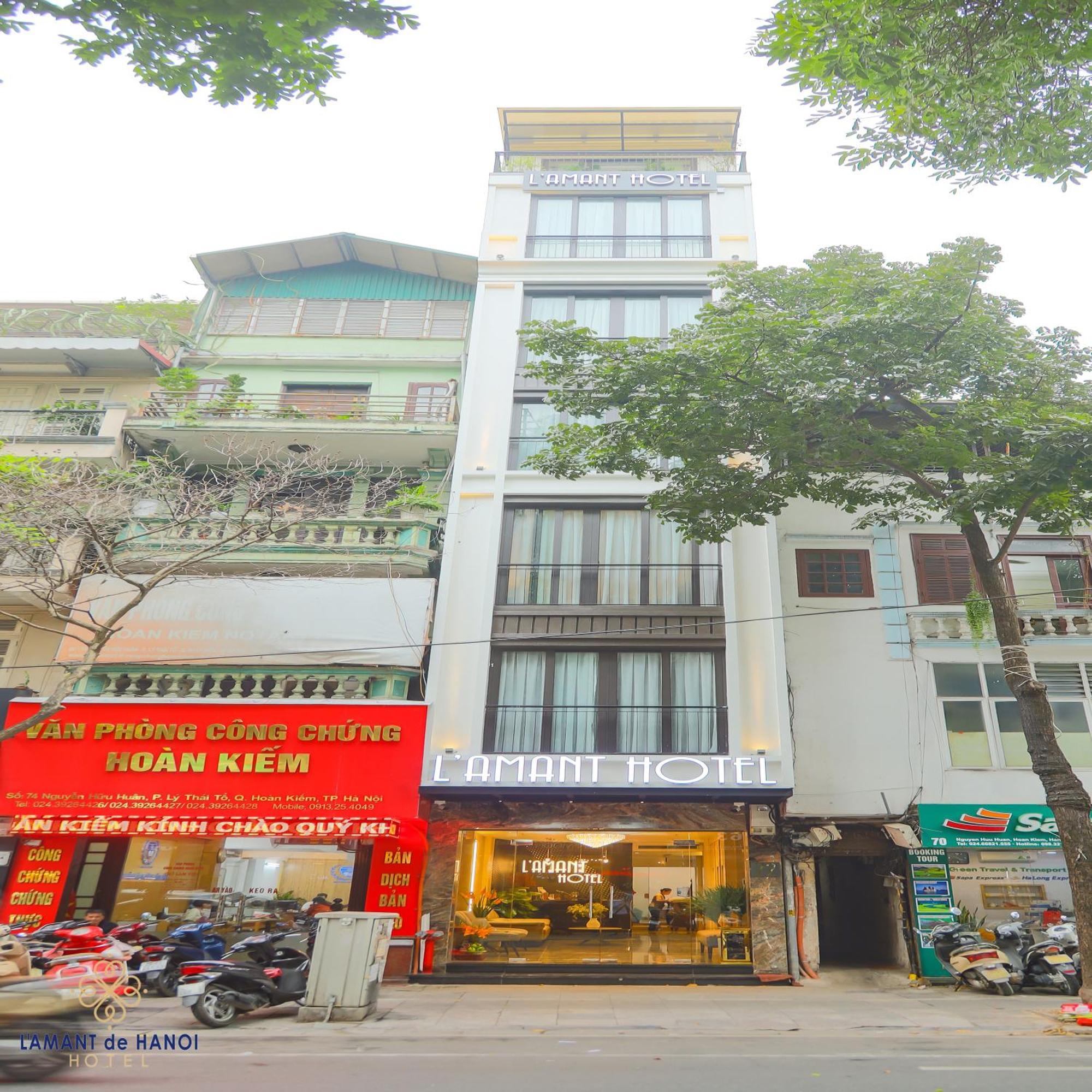 L'Amant De Hanoi Hotel - Khach San Lamant De Ha Noi Kültér fotó